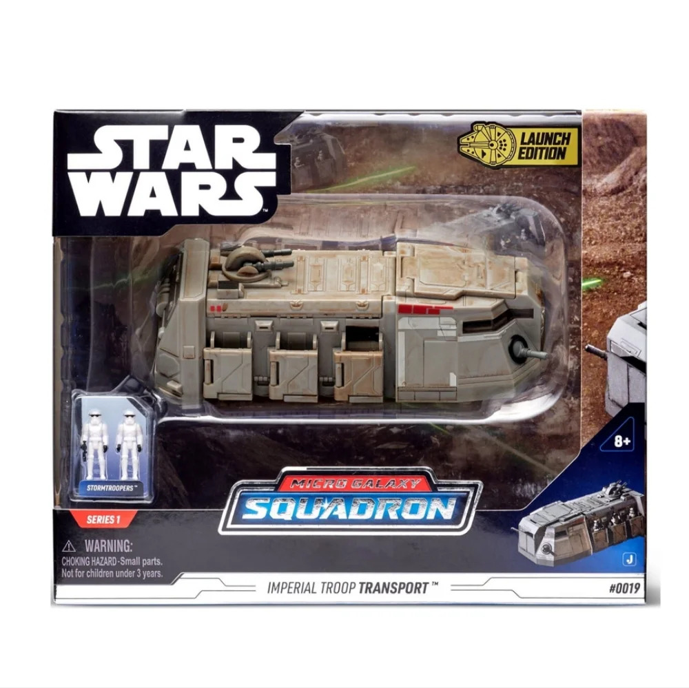 Star Wars Micro Galaxy Squadron Imperial Troop Transport 6-Inch Transport Class